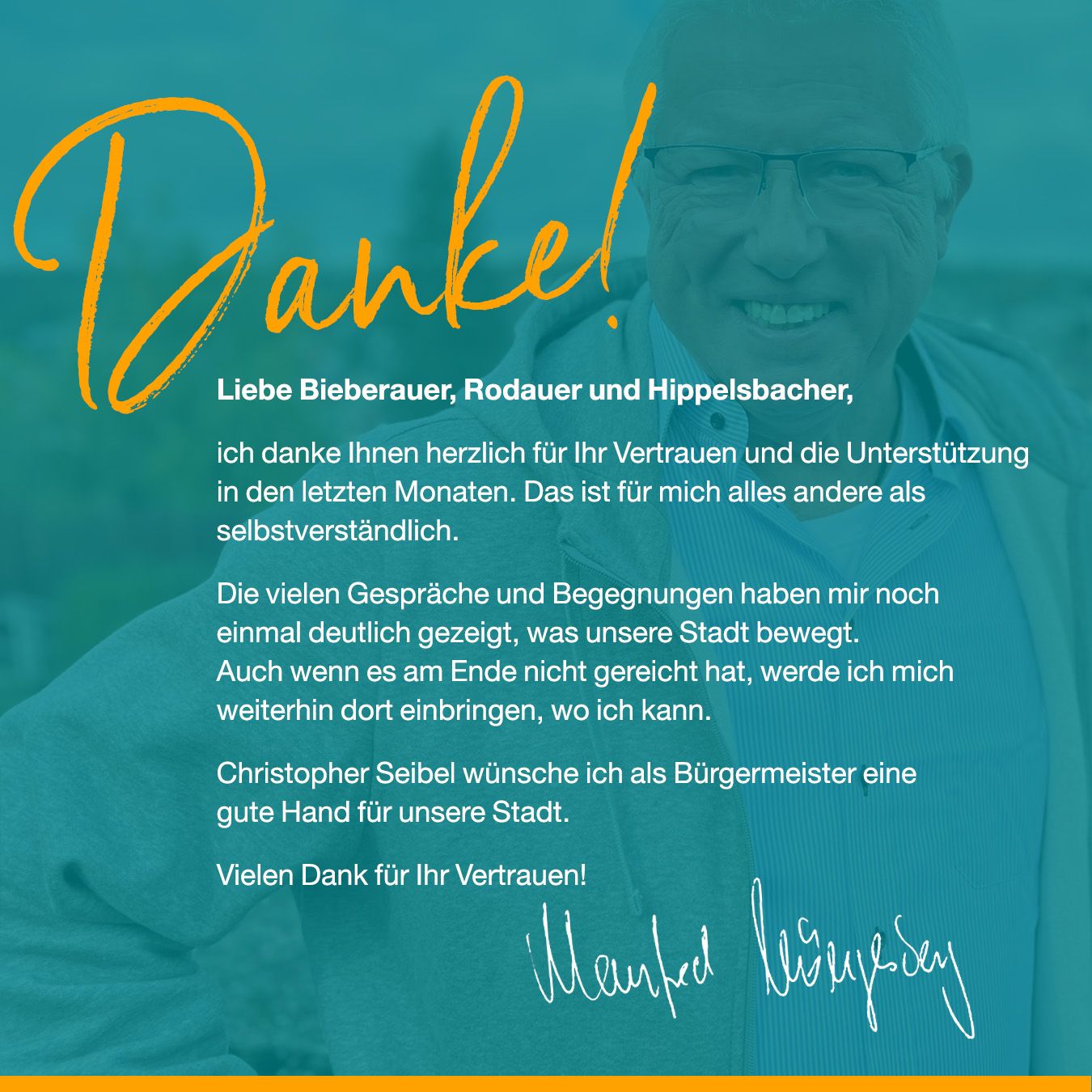 Ergebnis der Bürgermeister-Stichwahl